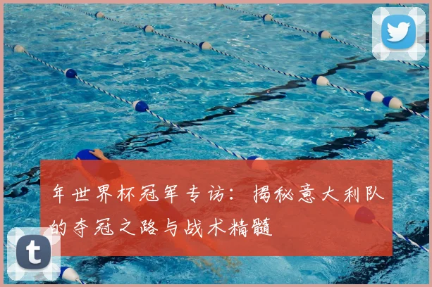 年世界杯冠军专访:揭秘意大利队的夺冠之路与战术精髓