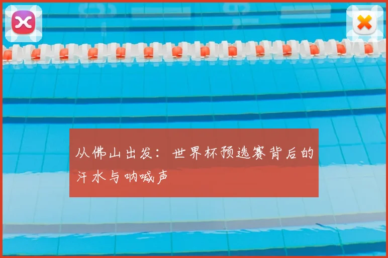 从佛山出发：世界杯预选赛背后的汗水与呐喊声