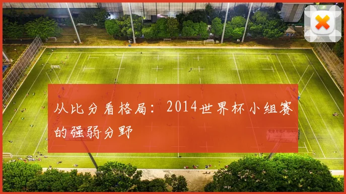 从比分看格局:2014世界杯小组赛的强弱分野